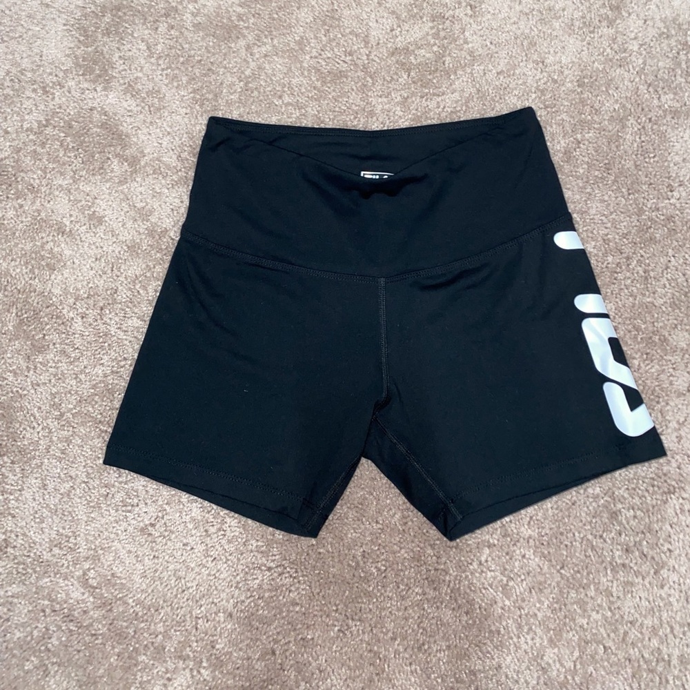 Size S FILA mid length biker shorts! Only worn once.